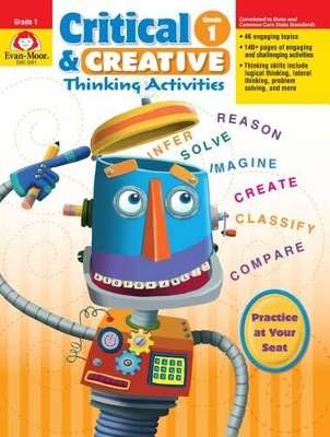 Cover of Critical and Creative Thinking Activities, Grade 1 Teacher Resource