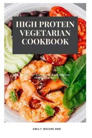 Cover of High Protein Vegetarian Cookbook