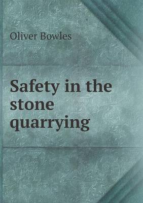 Book cover for Safety in the stone quarrying