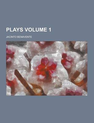 Book cover for Plays Volume 1