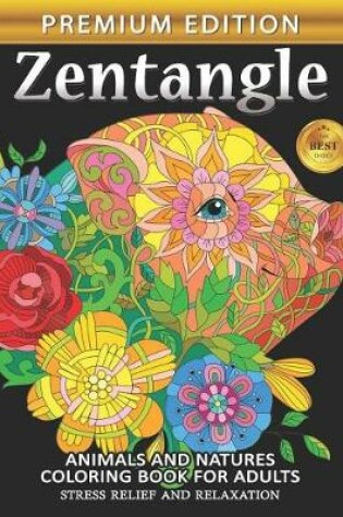 Cover of Zentangle Coloring Book for Adults