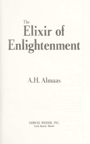 Book cover for The Elixir of Enlightenment