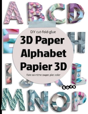 Book cover for 3D paper Alphabet Papier 3D