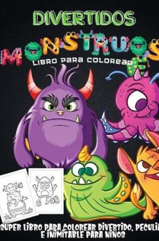 Cover of Monstruos Libro Para Colorear