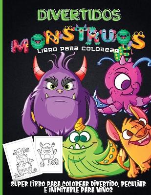 Book cover for Monstruos Libro Para Colorear