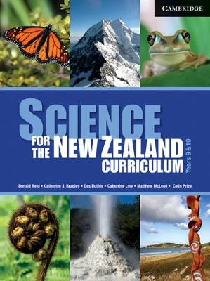 Book cover for Science for the New Zealand Curriculum Years 9&10