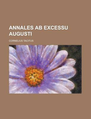 Book cover for Annales AB Excessu Augusti