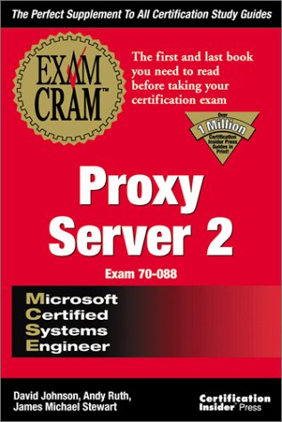 Book cover for MCSE Proxy Server 2 Exam Prep