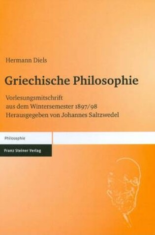 Cover of Griechische Philosophie