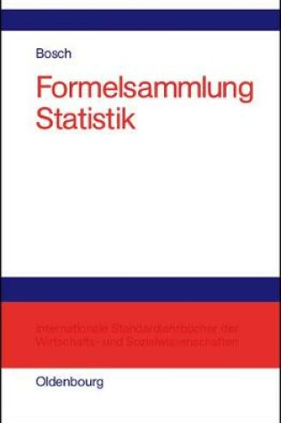 Cover of Formelsammlung Statistik