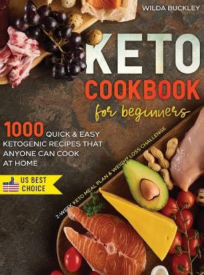 Book cover for Keto Cookbook for Beginners