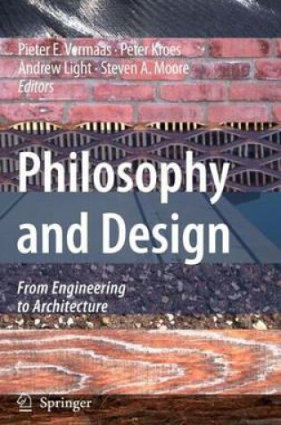 Cover of Philosophy and Design: From Engineering to Architecture