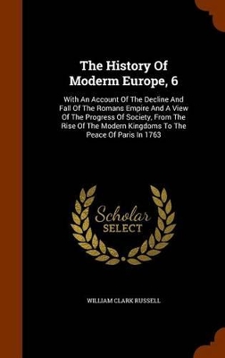 Book cover for The History of Moderm Europe, 6
