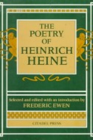 Cover of Poetry of H. Heine