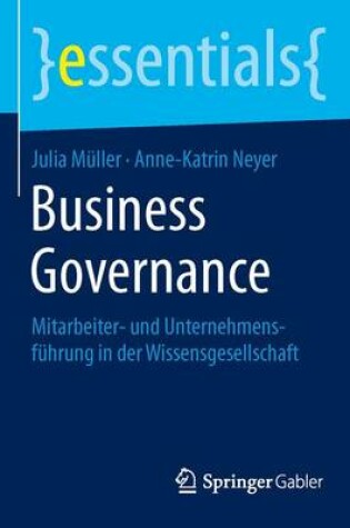 Cover of Business Governance