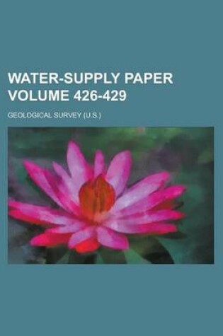 Cover of Water-Supply Paper Volume 426-429