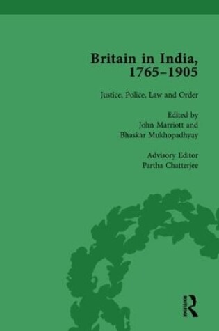 Cover of Britain in India, 1765-1905, Volume I