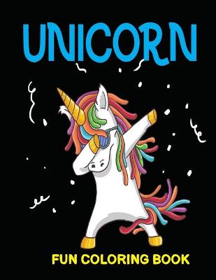 Book cover for Unicorn Fun Coloring Book