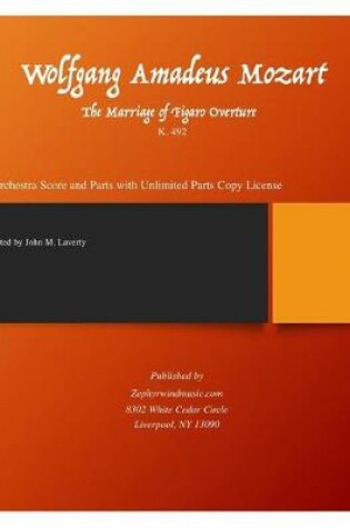 Cover of The Marriage of Figaro Overture, K. 492 Score and Parts