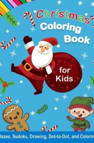 Cover of Christmas Coloring Book for Kids