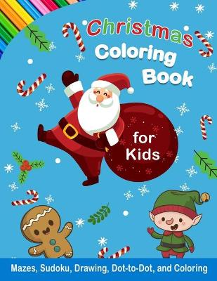 Book cover for Christmas Coloring Book for Kids