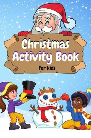 Cover of Christmas Activity Book for Kids