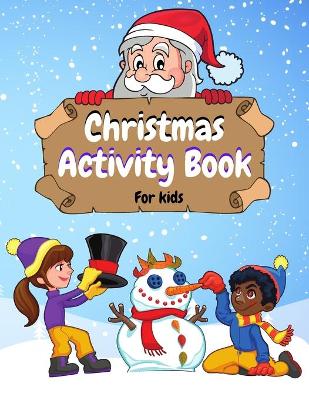 Book cover for Christmas Activity Book for Kids