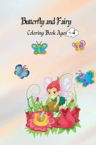 Cover of Butterfly and Fairy Coloring Book