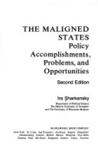 Cover of 2e the Maligned States