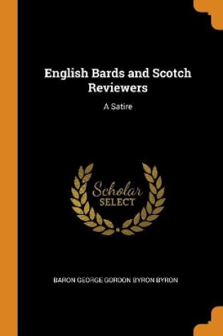 Cover of English Bards and Scotch Reviewers