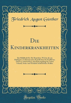 Book cover for Die Kinderkrankheiten