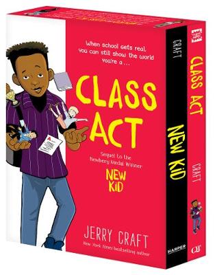 Book cover for New Kid and Class Act: The Box Set