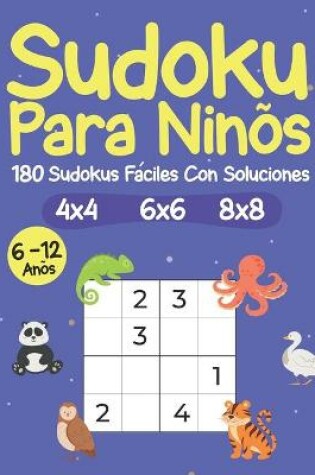 Cover of Sudoku Para Niños 6-12 Años