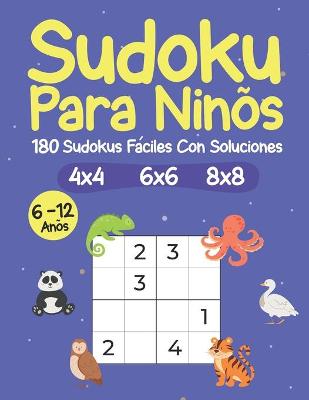 Book cover for Sudoku Para Niños 6-12 Años