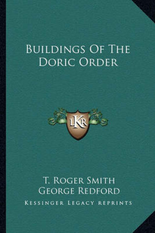 Cover of Buildings of the Doric Order