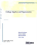 Book cover for College Algebra & Trig