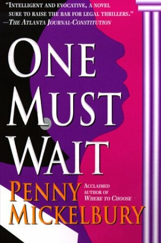 Cover of One Must Wait