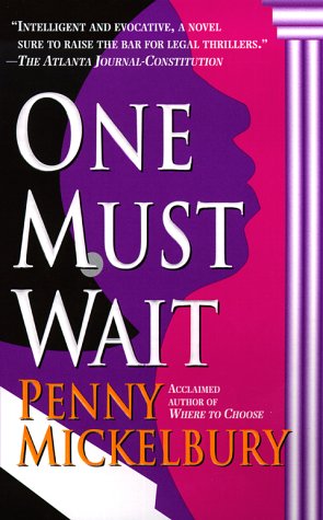 Book cover for One Must Wait