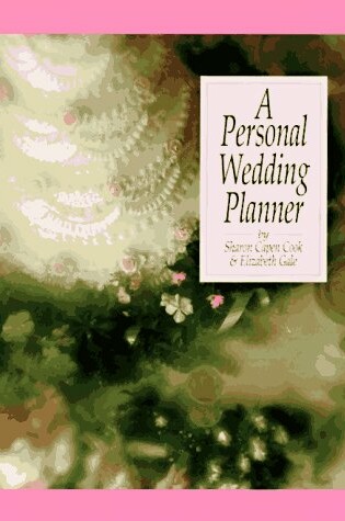 Cover of A Personal Wedding Planner