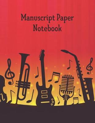 Book cover for Manuscript Paper Notebook