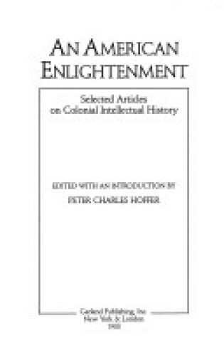 Cover of Amer Enlightenment