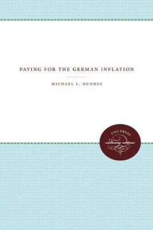 Cover of Paying for the German Inflation