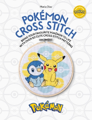 Book cover for PokéMon Cross Stitch