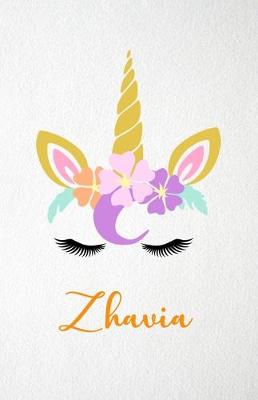 Book cover for Zhavia A5 Lined Notebook 110 Pages