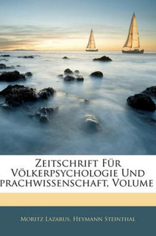 Cover of Zeitschrift Fur Volkerpsychologie Und Sprachwissenschaft, Dritter Band