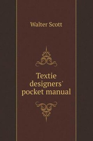 Cover of Textie designers' pocket manual