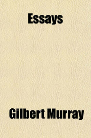 Cover of Essays