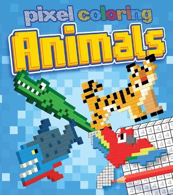 Book cover for Pixel Coloring: Animals