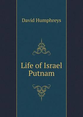 Book cover for Life of Israel Putnam