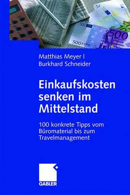 Book cover for Einkaufskosten Senken Im Mittelstand